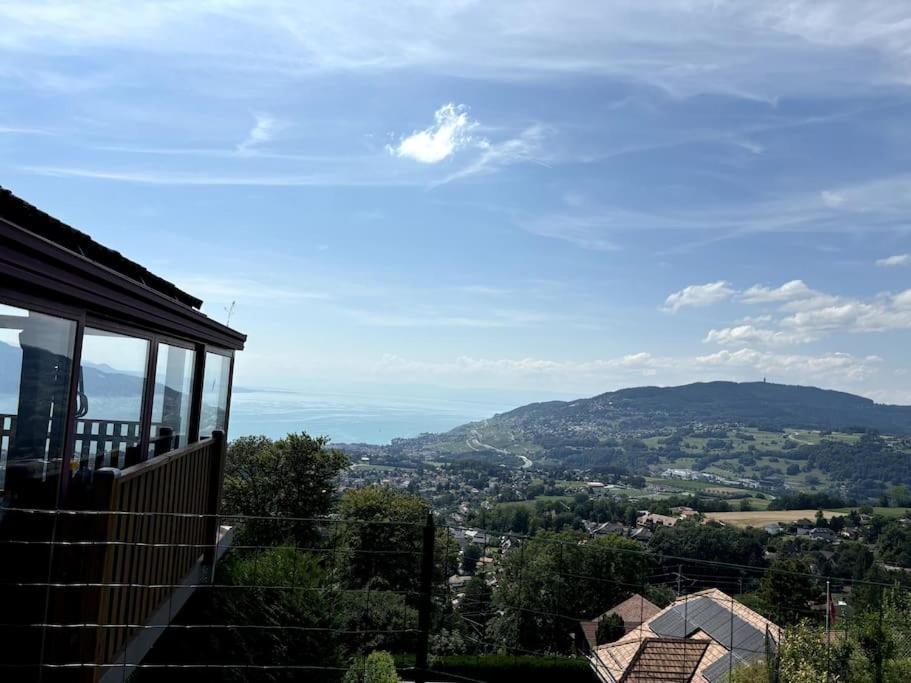 Swiss Chalet - Mountain And Lake View Blonay Extérieur photo